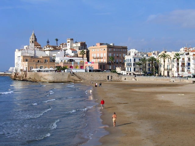 Sitges, town near Barcelona