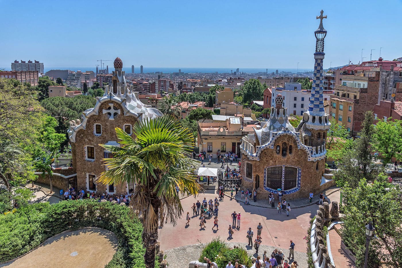 3. Best Parks to visit in Barcelona - Park Guell