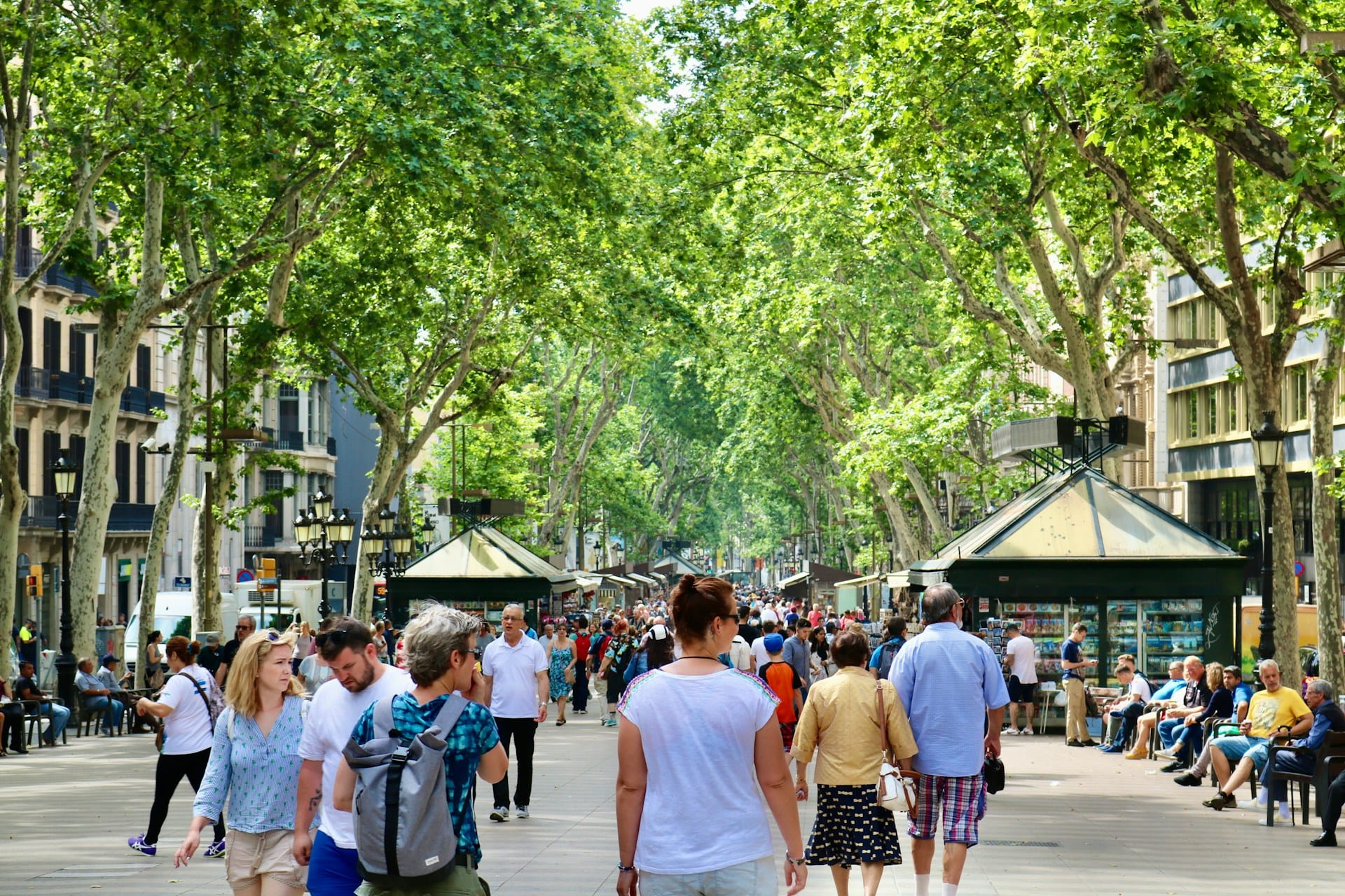 Free things to do in Barcelona for 2024 - Strolling down La Rambla